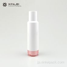 30mlの白いピンクのエアレスボトル